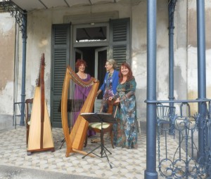 Ensemble di arpe celtiche a Villa Zari - Bovisio Masciago (MB)